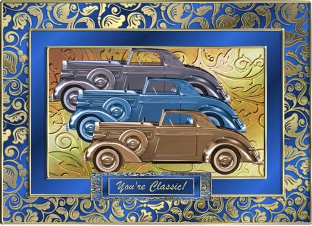 Cu Vintage Cars by Christine Dixon