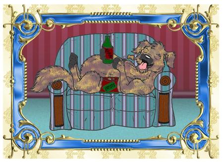 Glass and Gold Frames by Christine Dixon