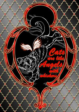 Cool Cat-secret Escape Backing Paper by Christine Dixon