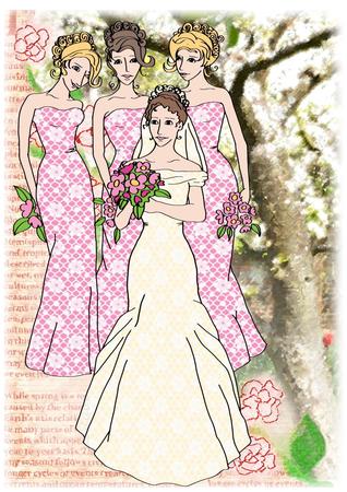 Springtime-delicate Florals by Christine Dixon
