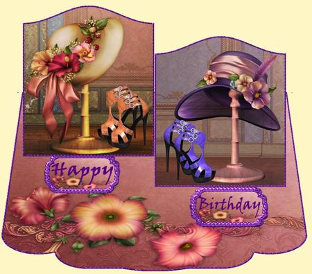 10 Snake Skin Glamour Shoe Poser Tubes by Christine Dixon