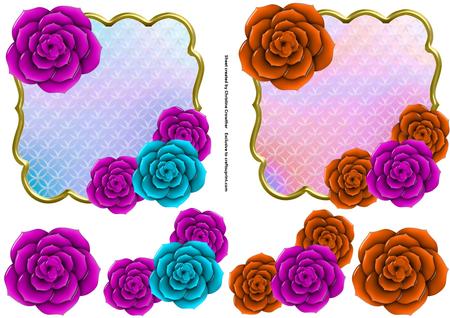 Glass Roses by Christine Dixon