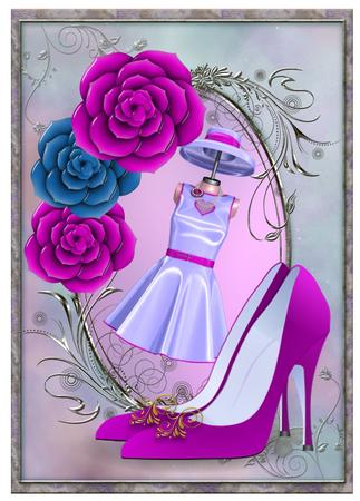 Cu 4 Flourish Frames by Christine Dixon