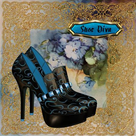 Fabulous Footwear - the Monaco Collection by Christine Dixon