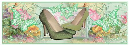 Fabulous Footwear - the Forest Collection by Christine Dixon