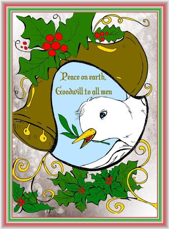 Big Surprise from a Peaceful Dove by Christine Dixon