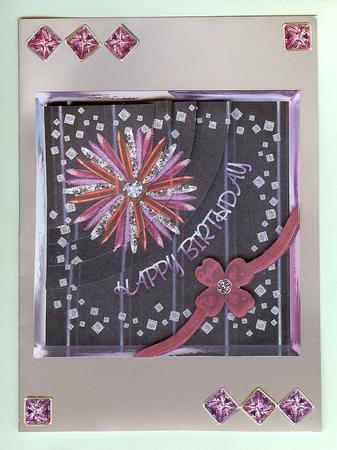 Sparkle & Bling Happy Birthday by Christine Dixon