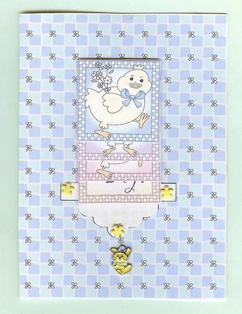 Little Chick Waterfall Sheet by Christine Dixon