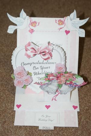 Pop Up Slider Card Kit - Wedding by Christine Dixon