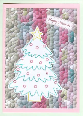 Mosaic Background Paper 20 by Christine Dixon