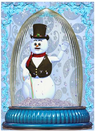 Snowglobe Kit #4 by Christine Dixon