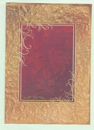 Framed Jacquard Background (rich Wine) by Christine Dixon