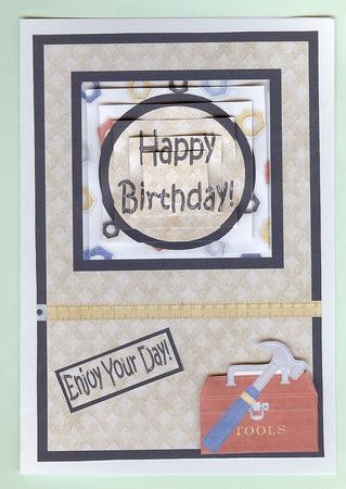 DIY Birthday Pyramid Card by Christine Dixon