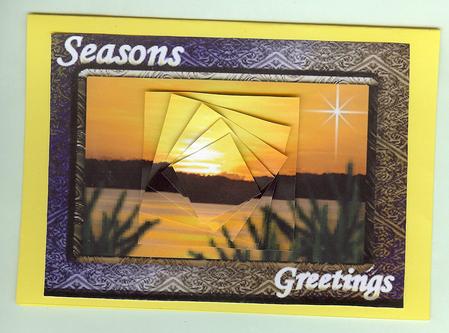Xmas Evening Star by Christine Dixon