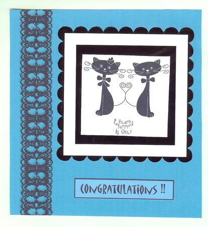 Kool Kats Black & White Digital Image Stamps Set by Christine Dixon