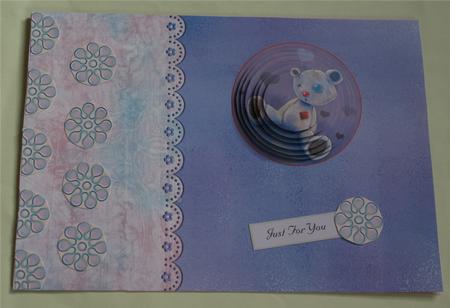 Layered Frosted Rainbow (mauve) by Christine Dixon