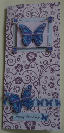 Floral Swirls A4 Backing Paper by Christine Dixon