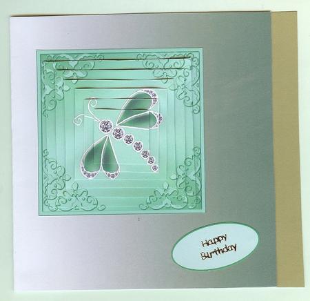Dragonfly Pyramage Sheet by Christine Dixon