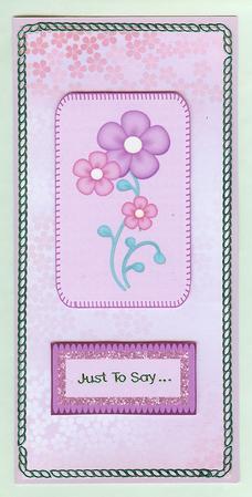 Oriental Inspired Backing Paper by Christine Dixon