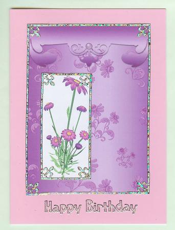Gilded Brocade Background (magenta) by Christine Dixon