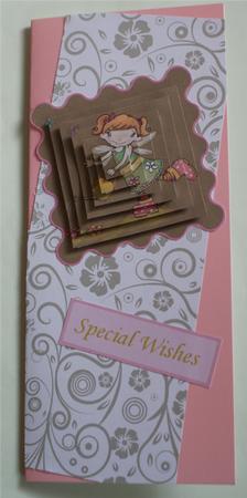 Watering the Garden Cutie Pyramid Sheet by Christine Dixon