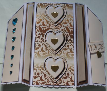 Cream & Gold Theatre Fold by Christine Dixon