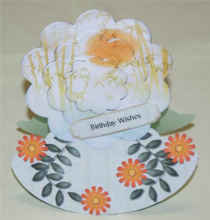 Misty Bamboo Scalloped Edge Wobble by Christine Dixon
