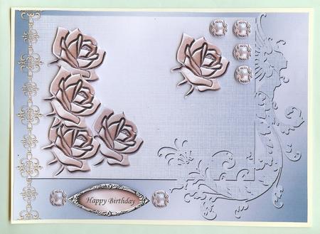 Gilded Beauty Layered Background (soft Jade) by Christine Dixon