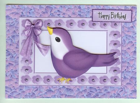 Mosaic Background Paper 3 by Christine Dixon