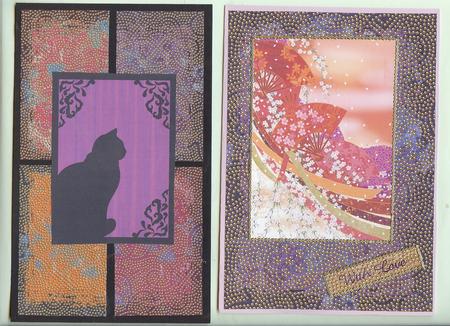Gold Dots Marble Mosaic Paper Pack by Christine Dixon