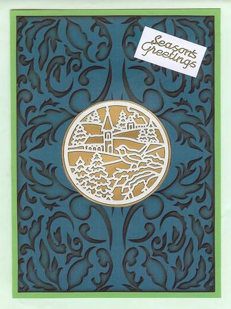 Rich Vintage Background 8 by Christine Dixon