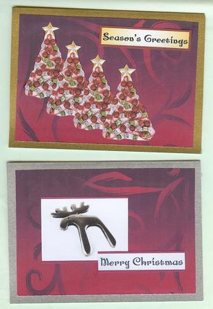 Thinking of You Dark Metallic Background 10 by Christine Dixon