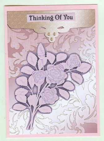 Silk Brocade Layered Backgrounds by Christine Dixon