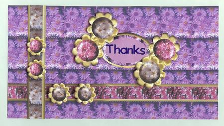 Padded Flowers Background Kit by Christine Dixon