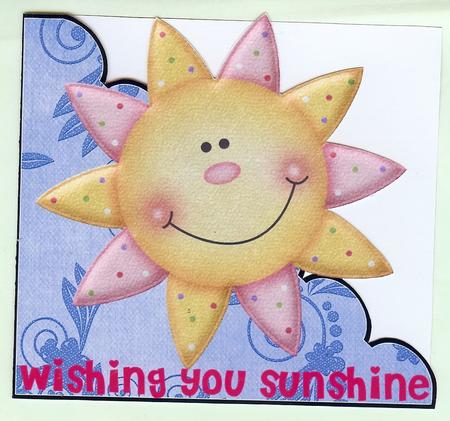 Wishing You Sunshine by Christine Dixon