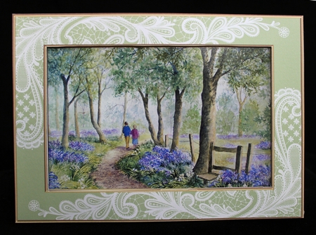 A Walk In Bluebell Woods  by Cindie Deasey