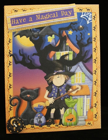Trick or Treat Card Front Sheet by Cindie Deasey