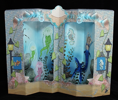 Double Window Mini-kit - Mermaid1 by Cindie Deasey