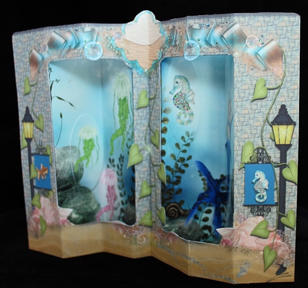 Double Window Mini-kit - Mermaid1 by Cindie Deasey