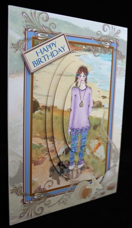 Walk Along the Beach by Cindie Deasey