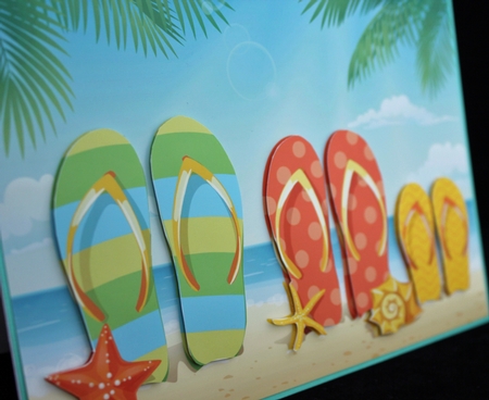 Beach Seaside Fun & Flipflops by Cindie Deasey