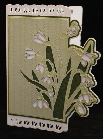 Snowdrop - Layered Over The Edge by Cindie Deasey