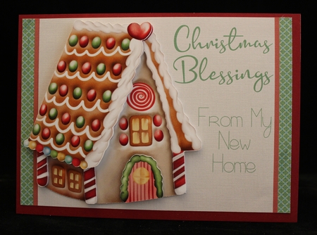 Gingerbread House Clipart by Cindie Deasey