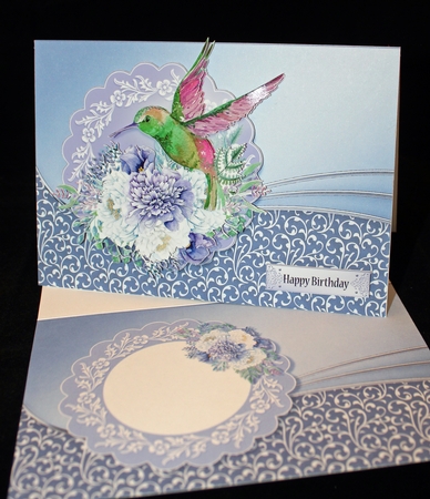 Hummingbird Bouquet Bumper Kit.2 by Cindie Deasey