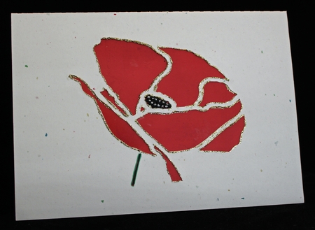 POPPY FLOWER by Cindie Deasey