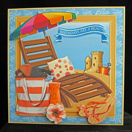 Beach Birthday 2 Mini Kit by Cindie Deasey