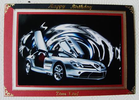Mercedes A4 Sheet by Cindy Thompson