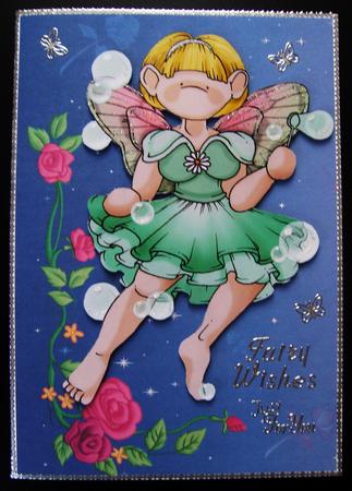 Bubble Fairy Doodles Large Image by Cindy Thompson