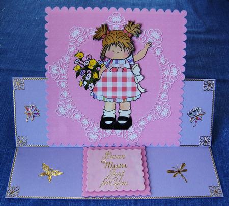 Hi There-6x6 Card by Cindy Thompson
