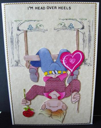 Upside Down Doodles Large Image by Cindy Thompson